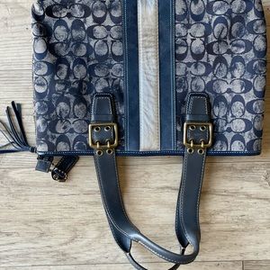 Coach tote shoulder bag